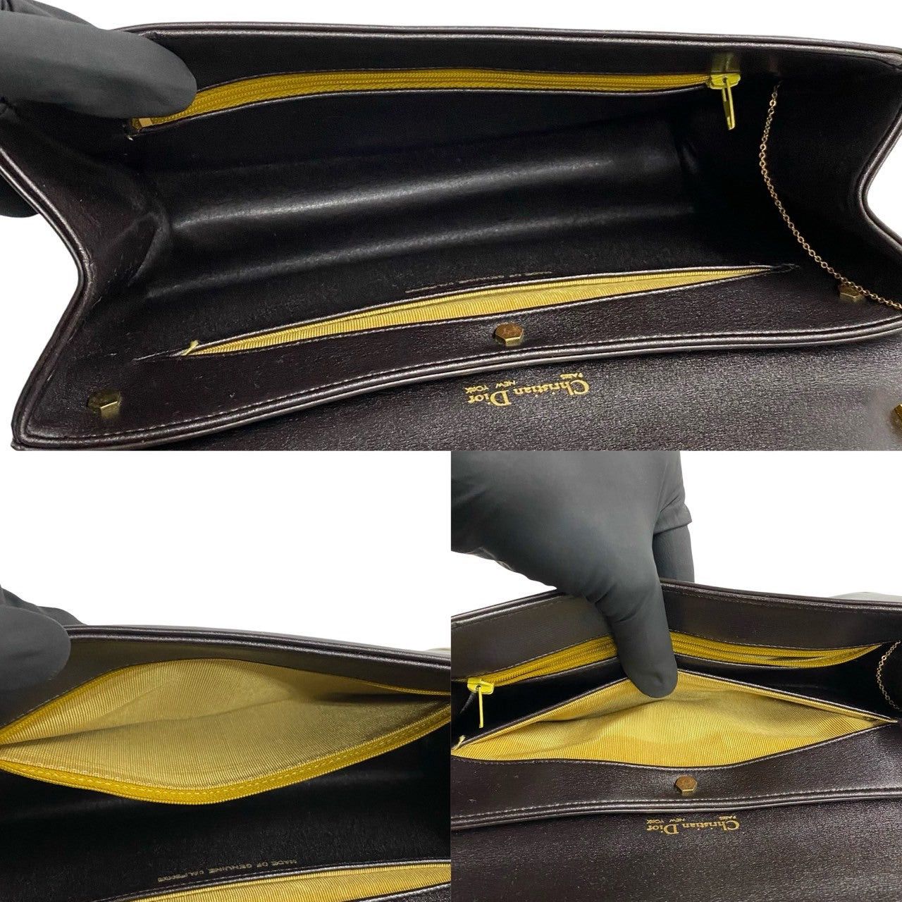 Dior Dior Shoulder Bag Brown Leather Size ONE SIZE - 8 Thumbnail
