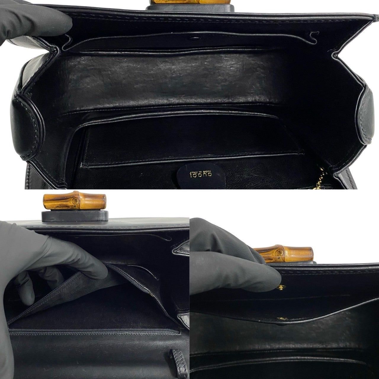 Gucci Gucci Shoulder Bag Black Other Size ONE SIZE - 8 Thumbnail