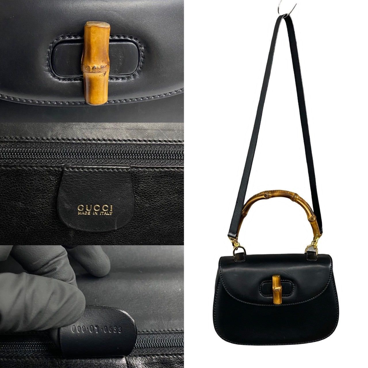 Gucci Gucci Shoulder Bag Black Other Size ONE SIZE - 3 Thumbnail