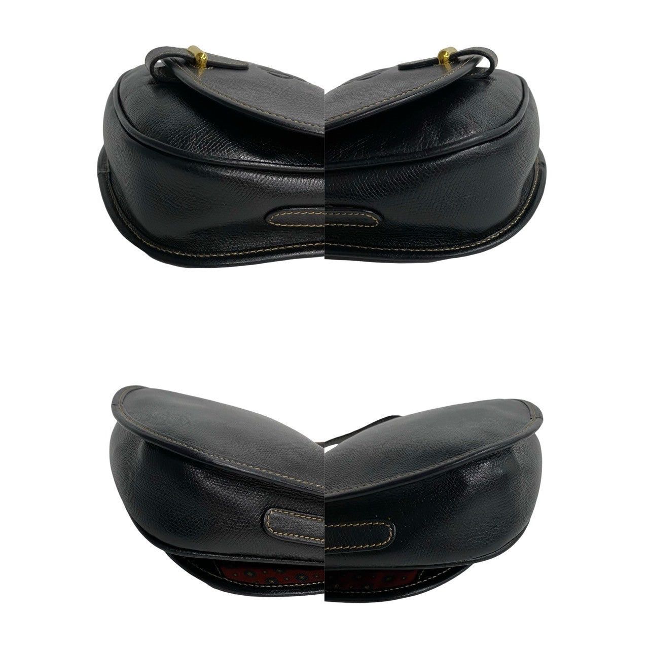 Loewe Loewe Shoulder Bag Black Leather Size ONE SIZE - 7 Thumbnail