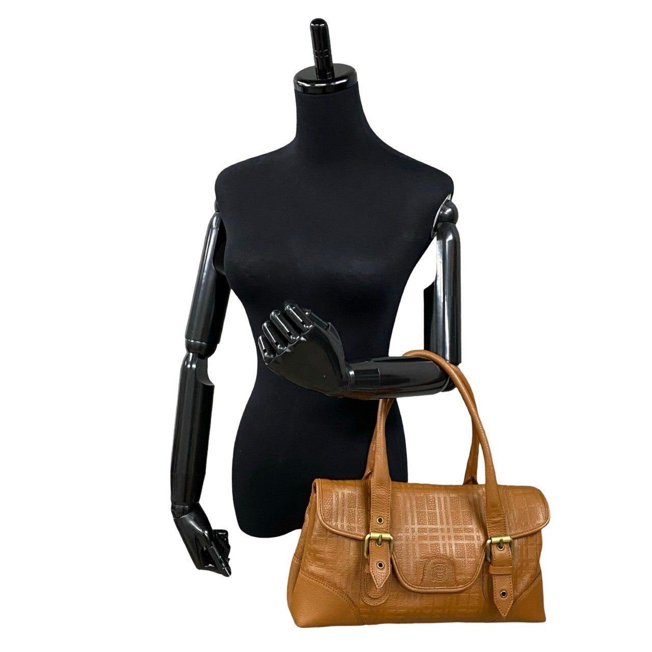 Burberry Burberry Handbag Brown Leather Size ONE SIZE - 2 Thumbnail