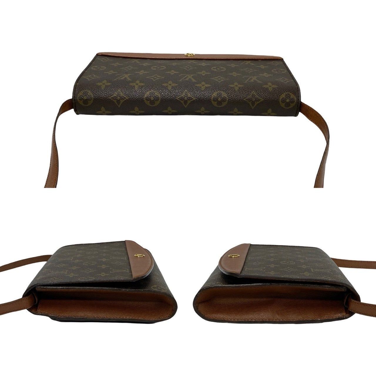 Louis Vuitton Louis Vuitton Shoulder Bag Brown Leather Size ONE SIZE - 5 Thumbnail