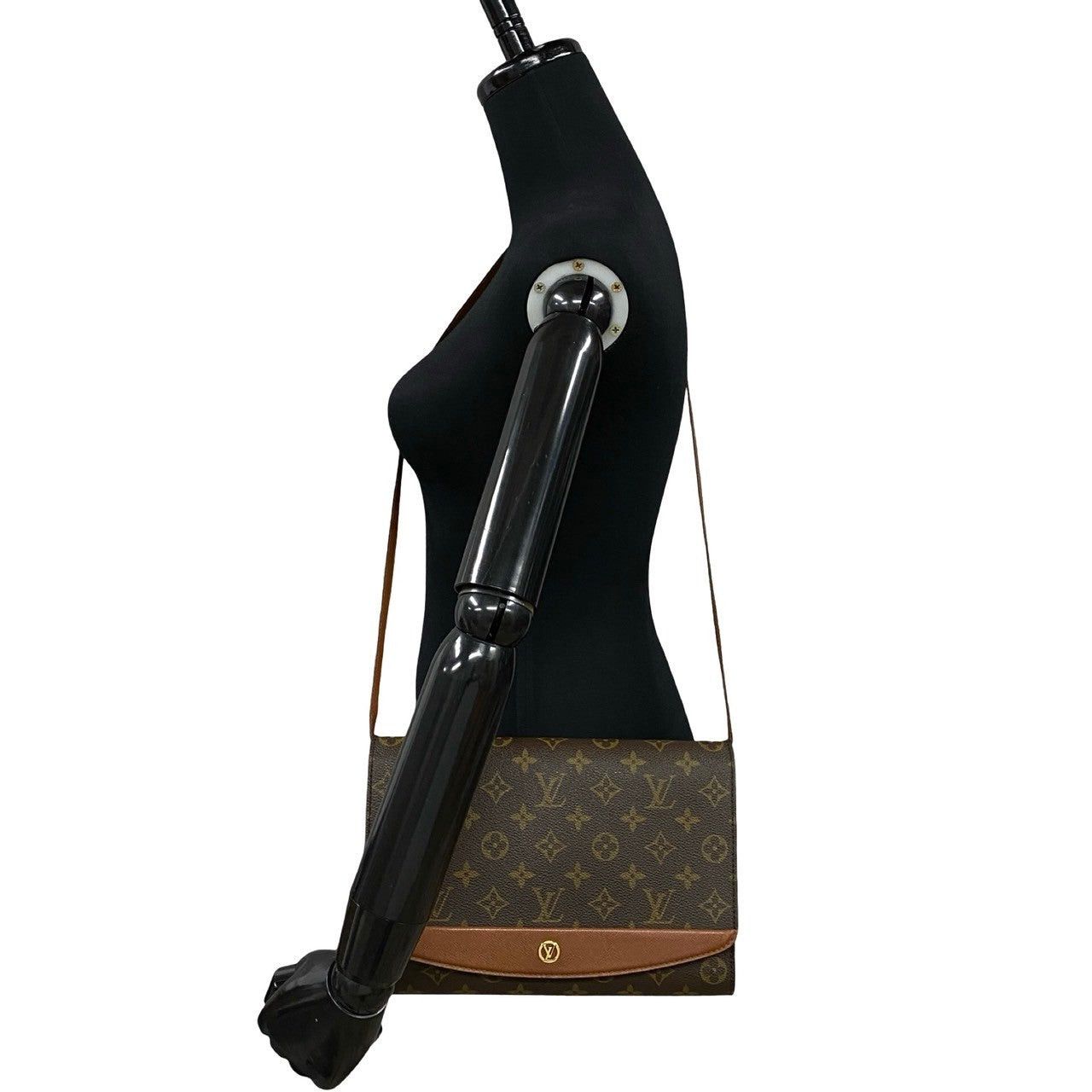 Louis Vuitton Louis Vuitton Shoulder Bag Brown Leather Size ONE SIZE - 2 Thumbnail