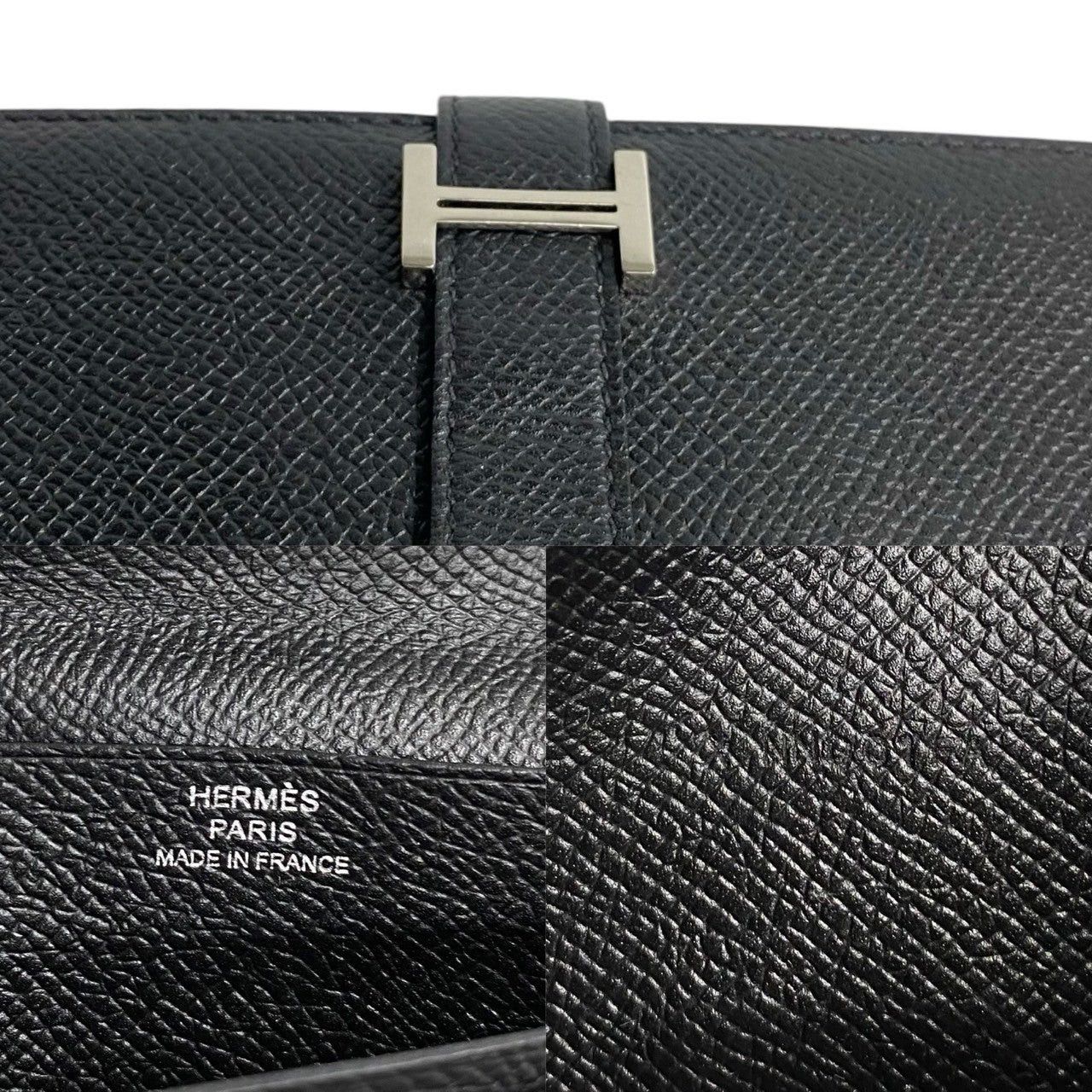 Hermes Hermes Black Leather Size ONE SIZE - 2 Thumbnail