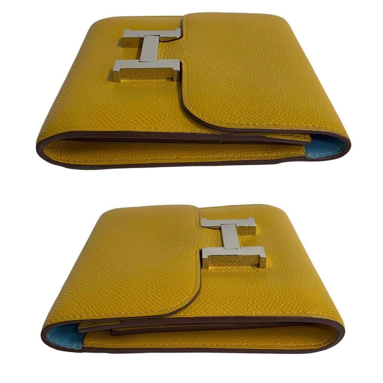 Hermes Hermes Yellow Leather Size ONE SIZE - 4 Thumbnail
