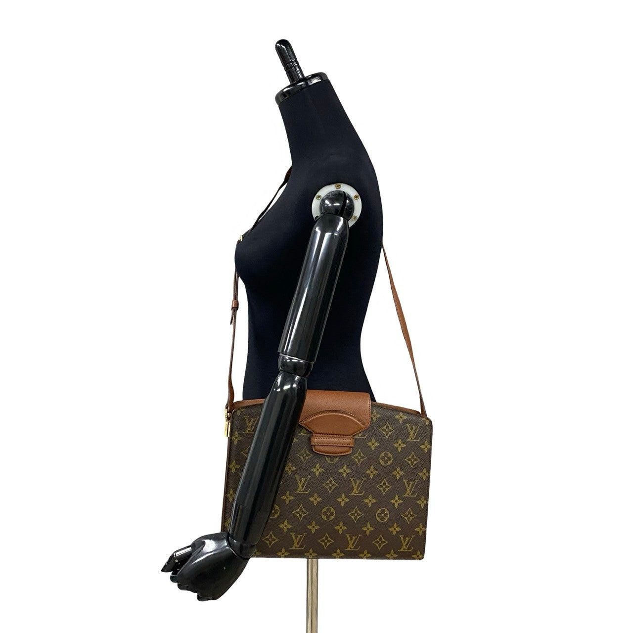 Louis Vuitton Louis Vuitton Shoulder Bag Brown Leather Size ONE SIZE - 2 Thumbnail