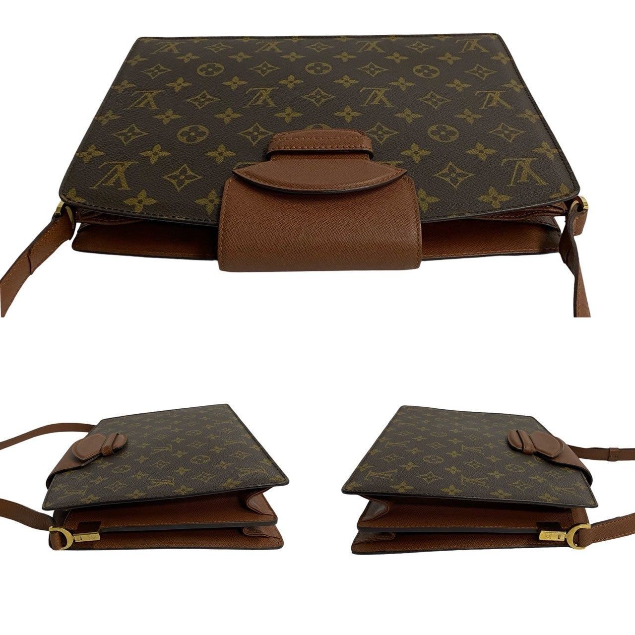 Louis Vuitton Louis Vuitton Shoulder Bag Brown Leather Size ONE SIZE - 5 Thumbnail
