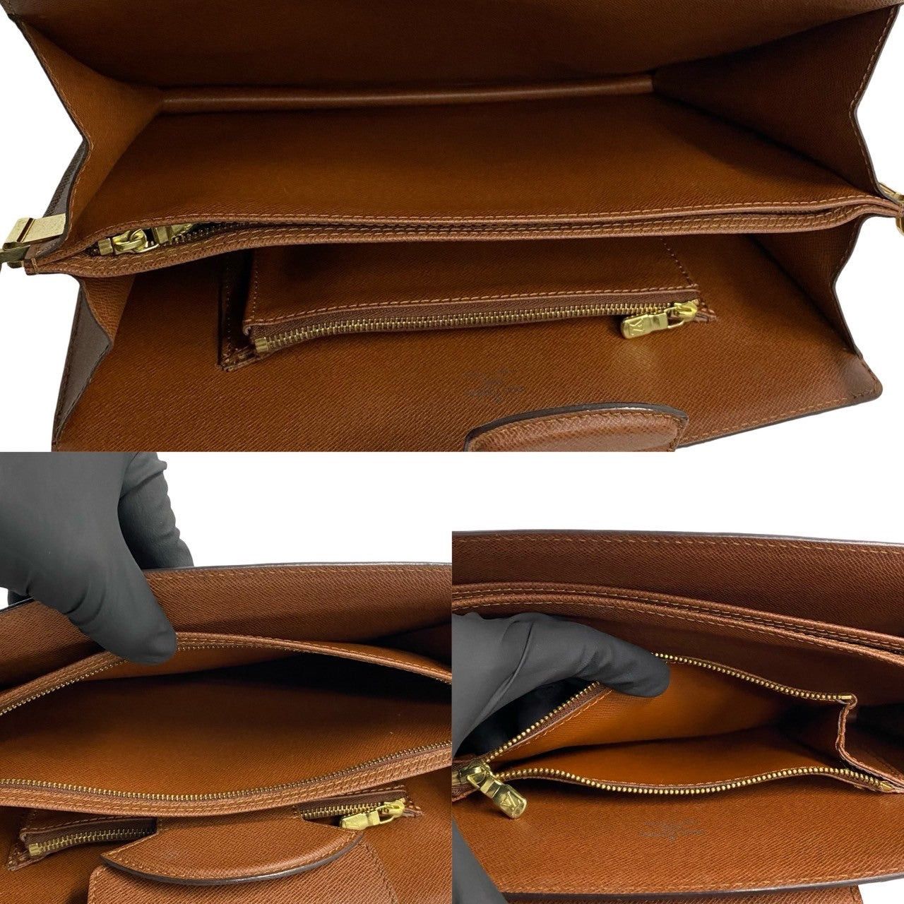 Louis Vuitton Louis Vuitton Shoulder Bag Brown Leather Size ONE SIZE - 8 Thumbnail