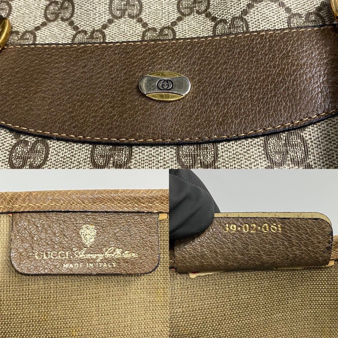 Gucci Gucci Tote Bag Brown Leather Size ONE SIZE - 3 Thumbnail