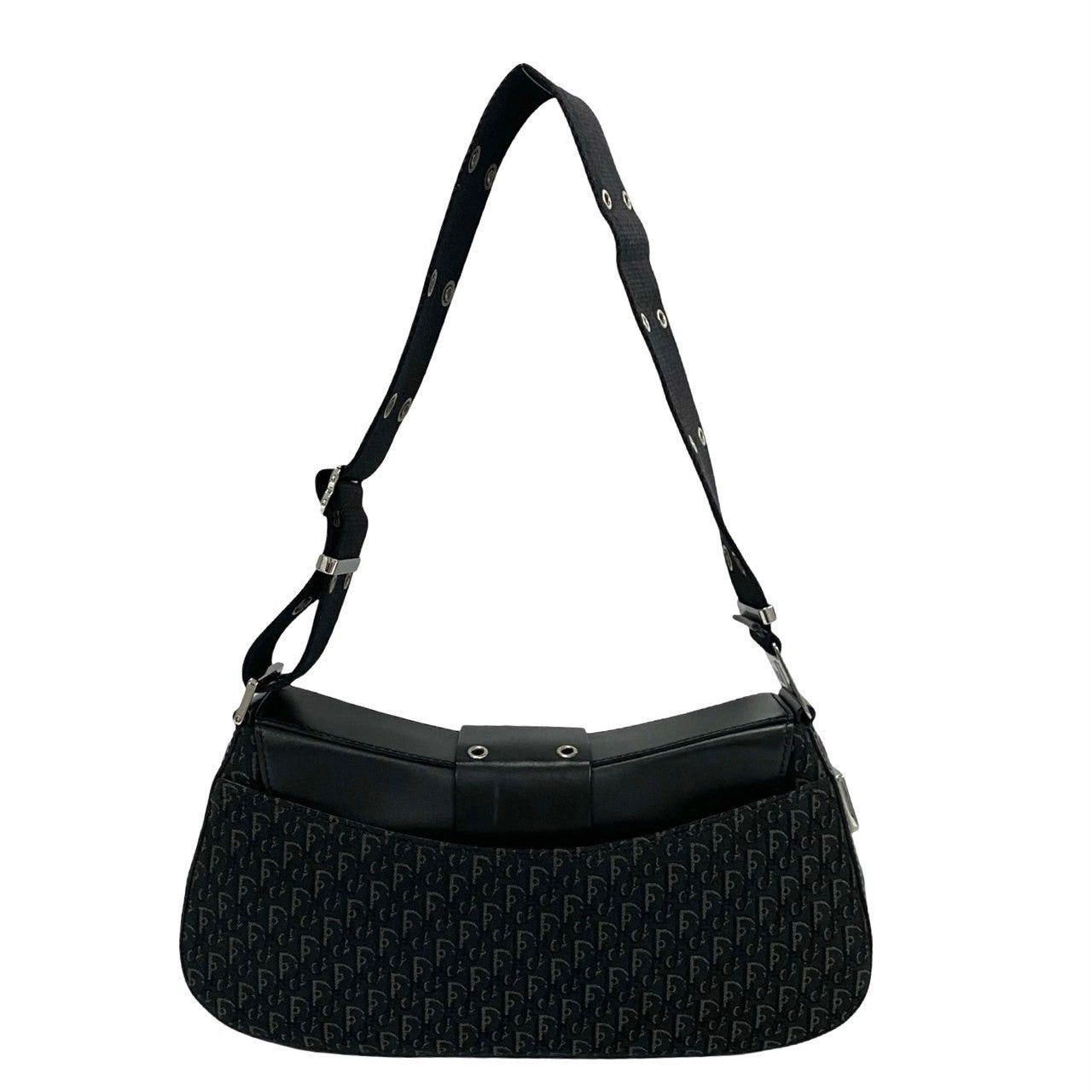 Dior Dior Shoulder Bag Black Canvas Size ONE SIZE - 4 Thumbnail