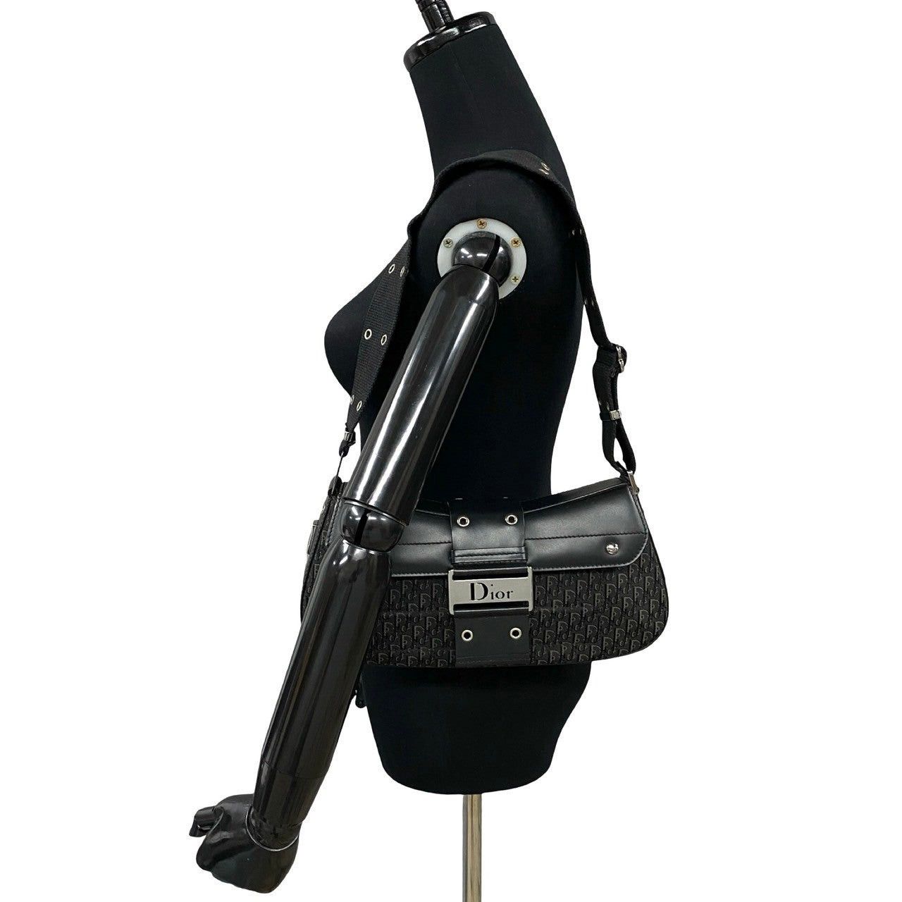 Dior Dior Shoulder Bag Black Canvas Size ONE SIZE - 2 Thumbnail