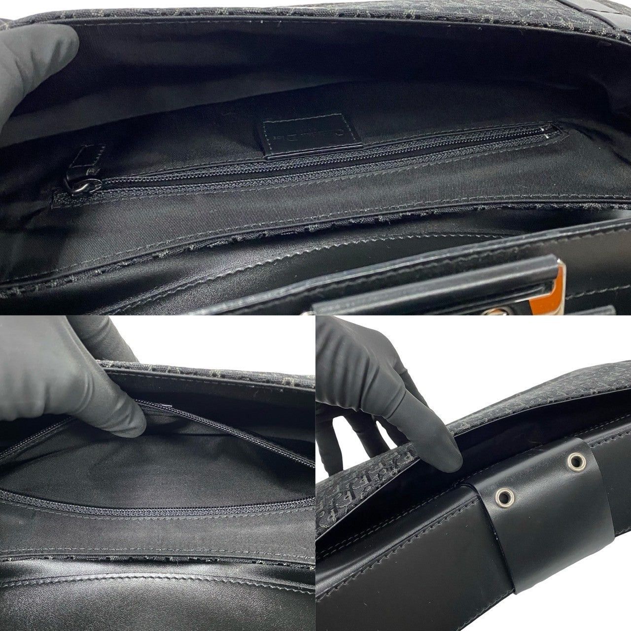 Dior Dior Shoulder Bag Black Canvas Size ONE SIZE - 9 Thumbnail