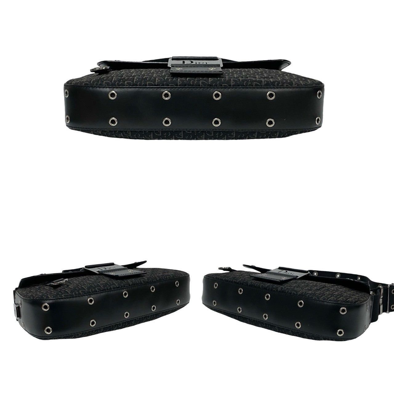 Dior Dior Shoulder Bag Black Canvas Size ONE SIZE - 6 Thumbnail