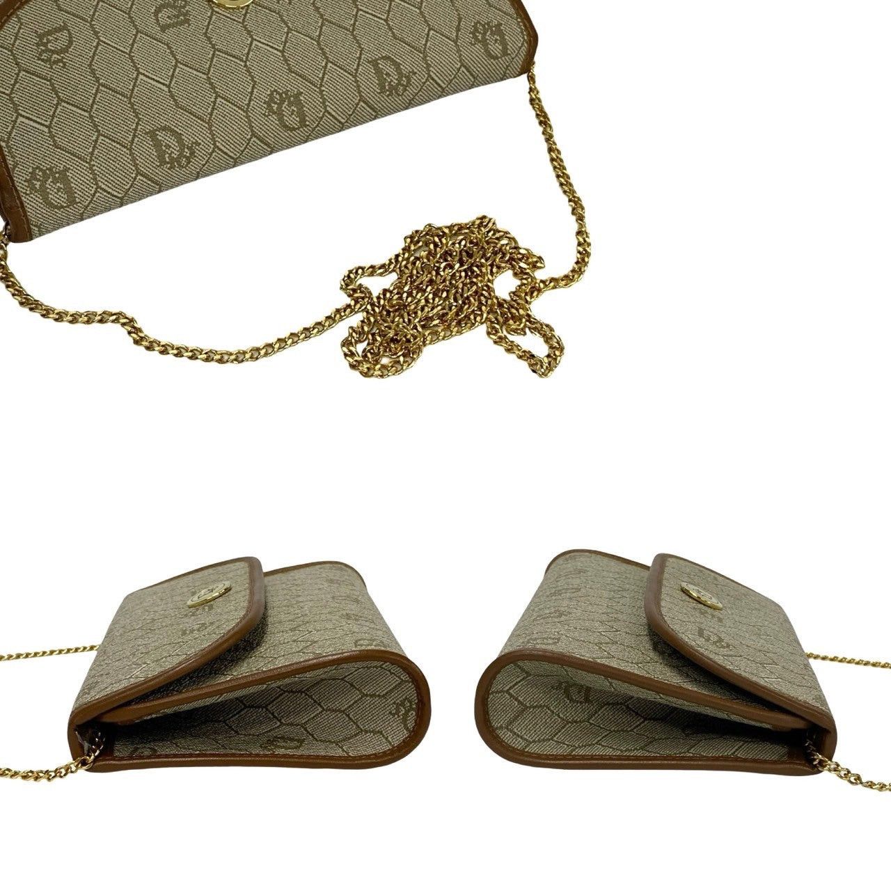 Dior Dior Shoulder Bag Beige Leather Size ONE SIZE - 5 Thumbnail