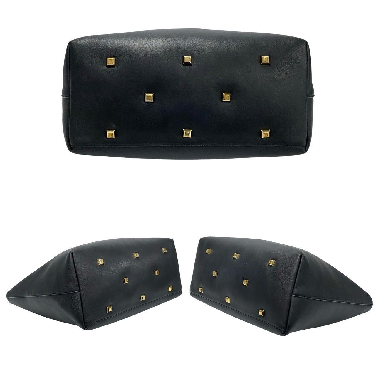 Salvatore Ferragamo Salvatore Ferragamo Tote Bag Black Leather Size ONE SIZE - 6 Thumbnail