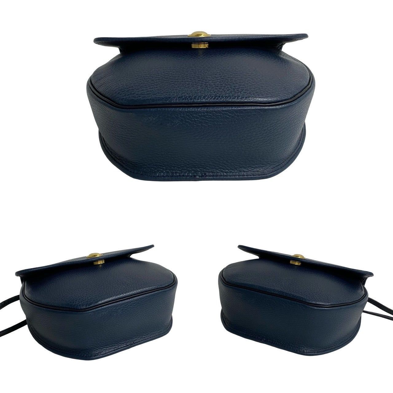 Dior Dior Shoulder Bag Blue Leather Size ONE SIZE - 6 Thumbnail
