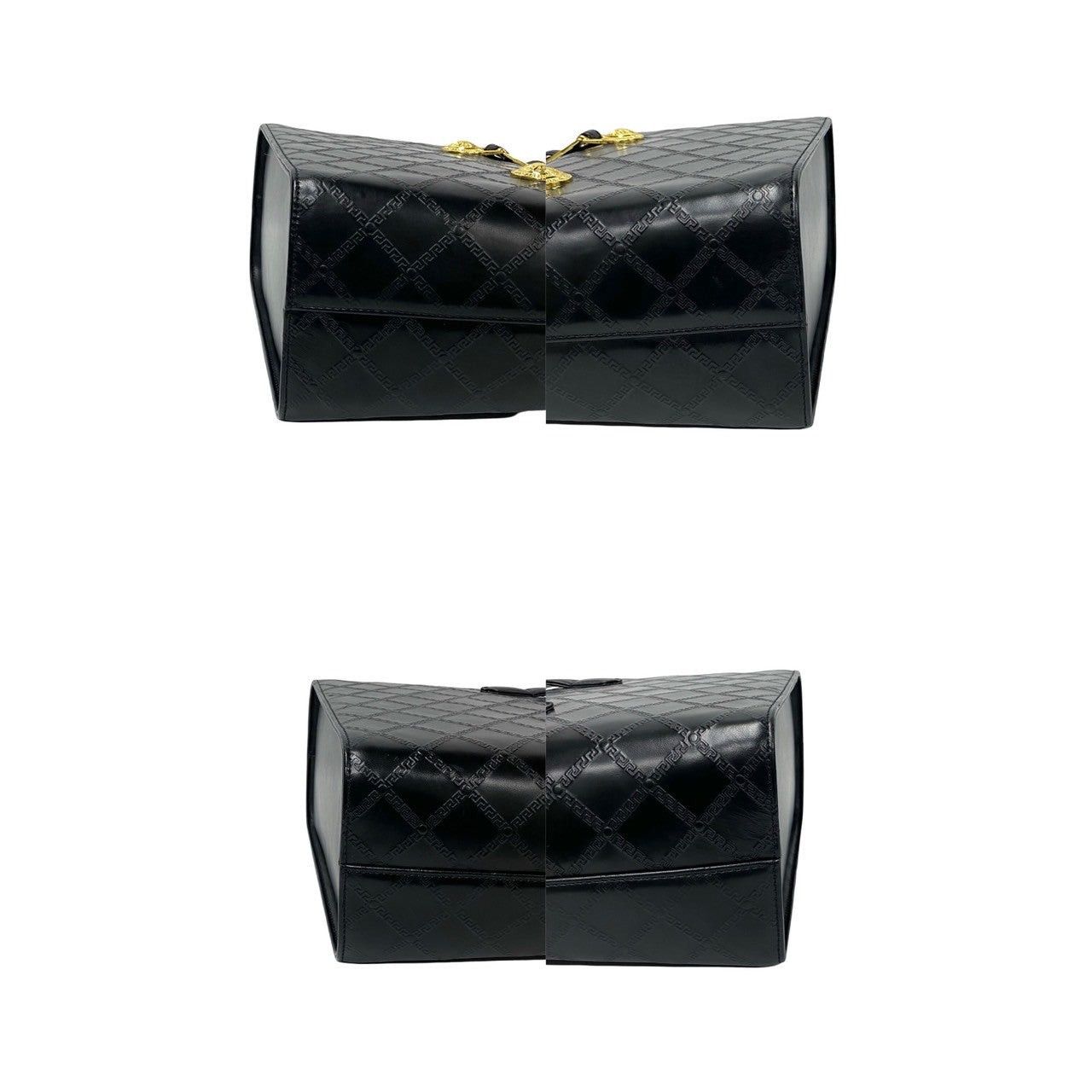 Versace Versace Handbag Black Leather Size ONE SIZE - 7 Thumbnail