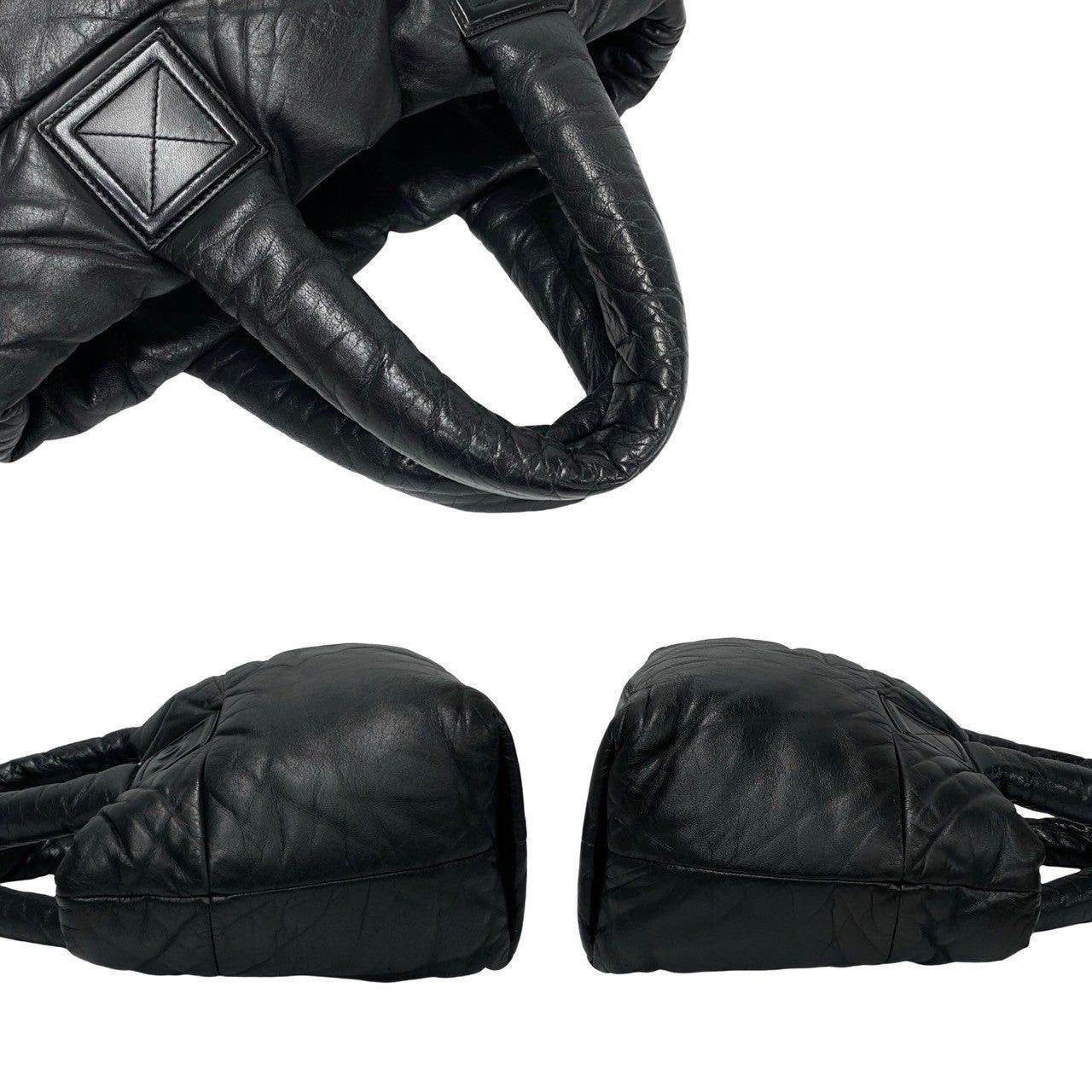 Chanel Chanel Tote Bag Black Leather Size ONE SIZE - 5 Thumbnail