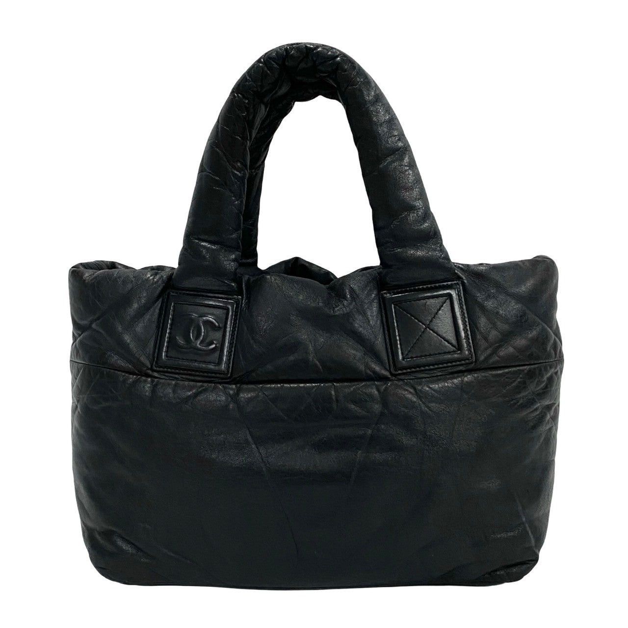 Chanel Chanel Tote Bag Black Leather Size ONE SIZE - 4 Thumbnail