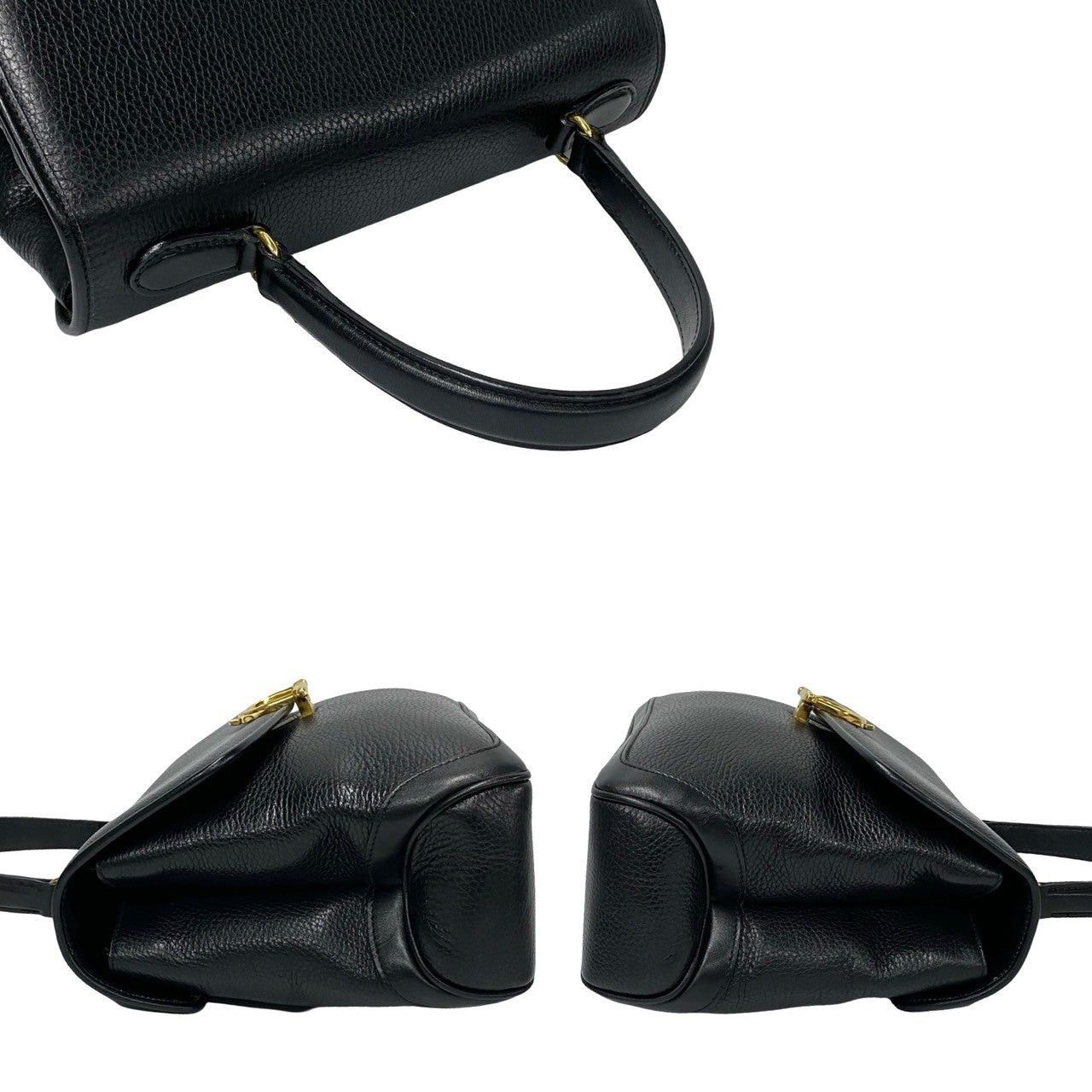 Celine Celine Handbag Black Leather Size ONE SIZE - 5 Thumbnail