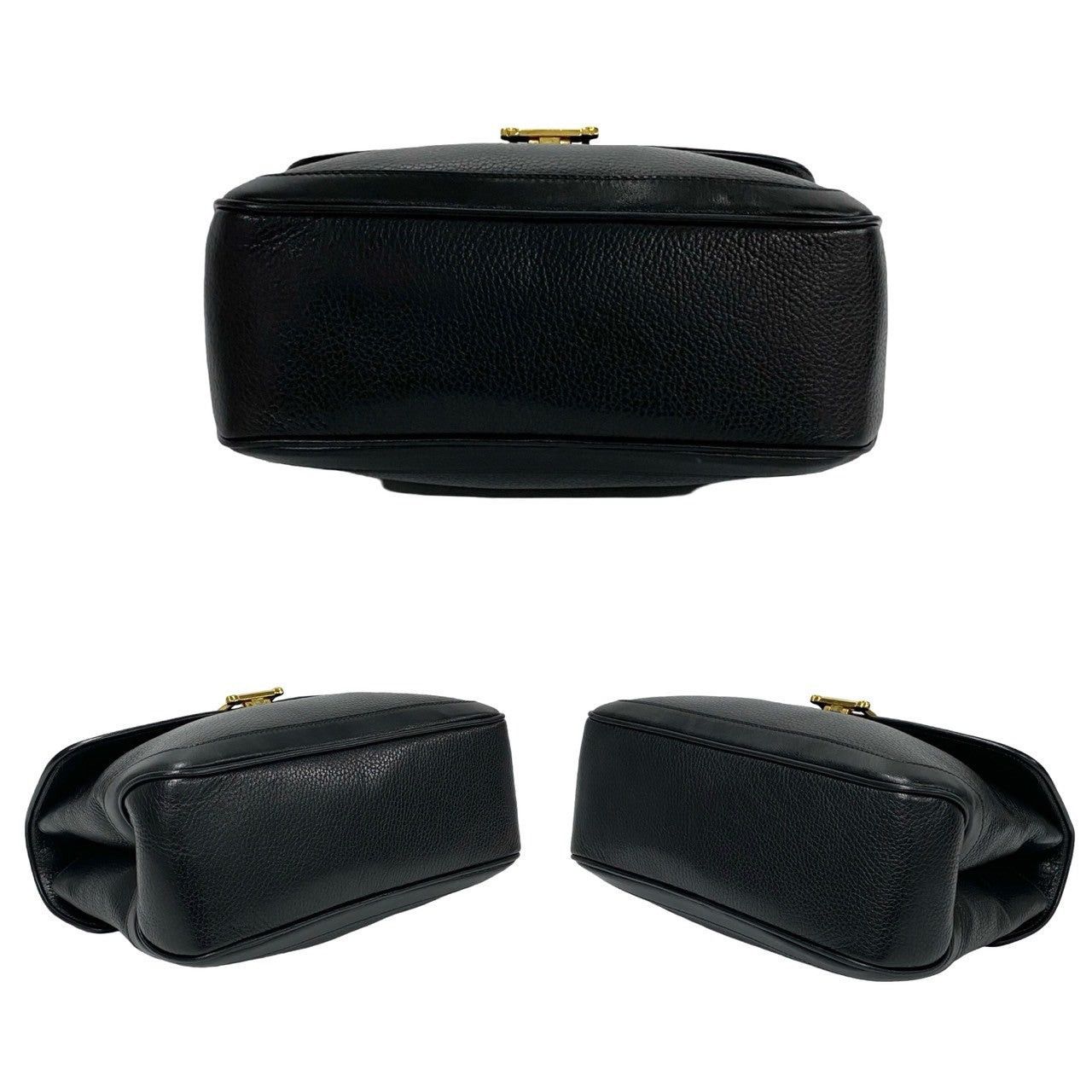 Celine Celine Handbag Black Leather Size ONE SIZE - 6 Thumbnail