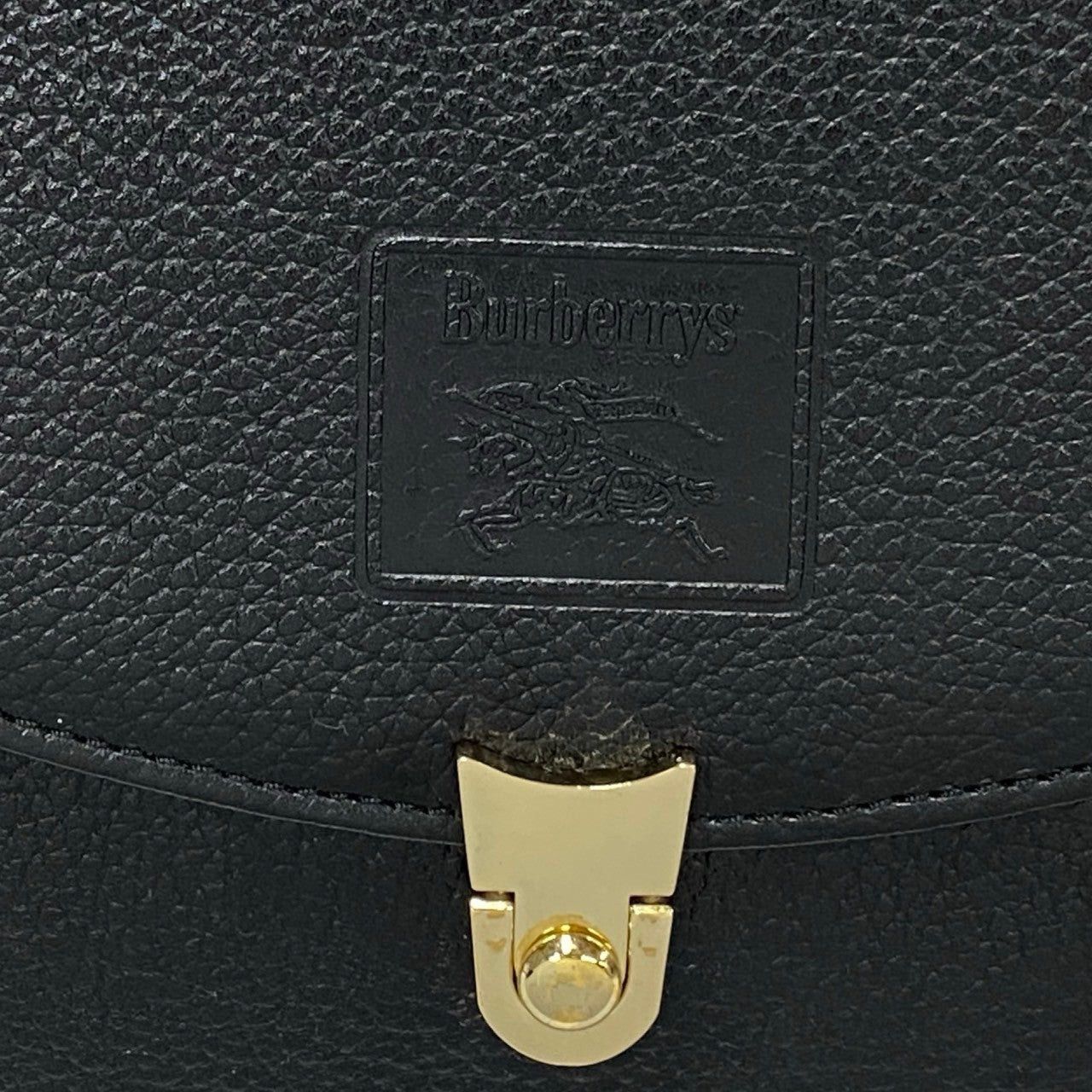 Burberry Burberry Handbag Black Leather Size ONE SIZE - 3 Thumbnail
