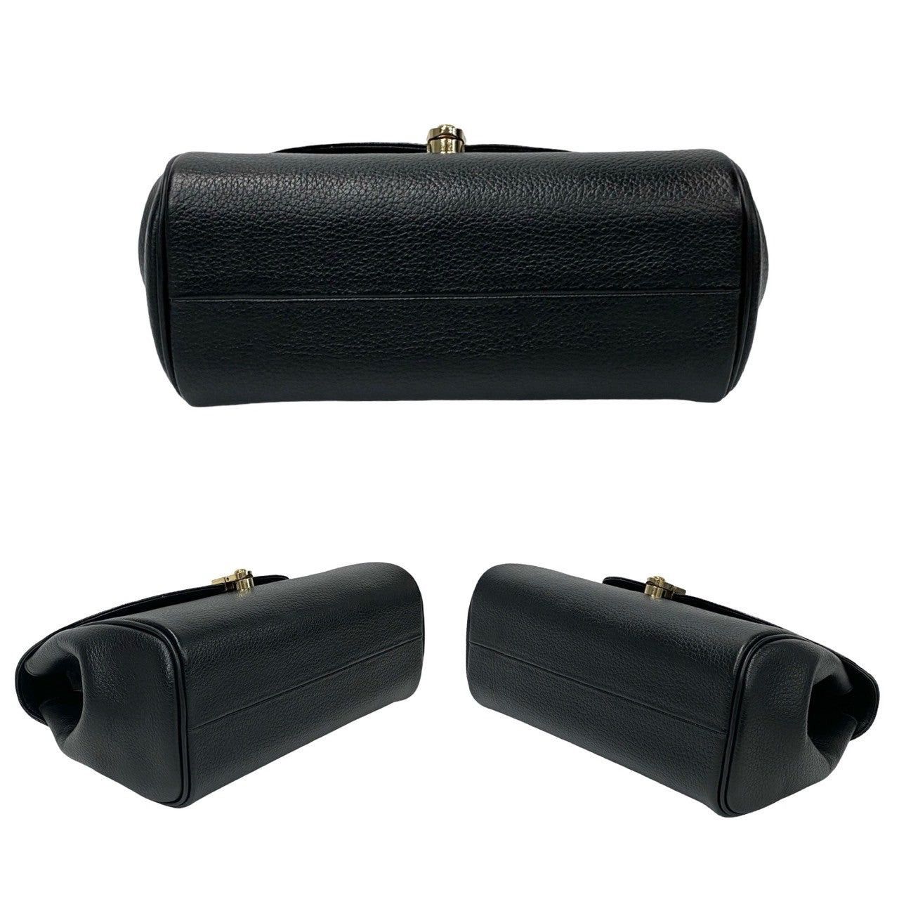 Burberry Burberry Handbag Black Leather Size ONE SIZE - 6 Thumbnail