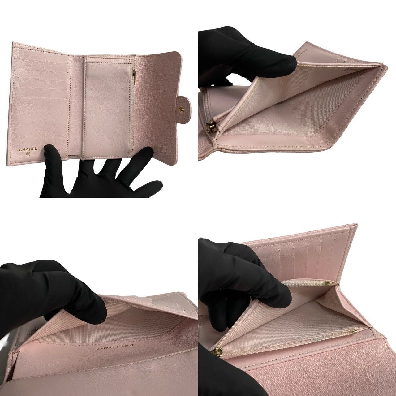 Chanel Chanel Pink Leather Size ONE SIZE - 6 Thumbnail