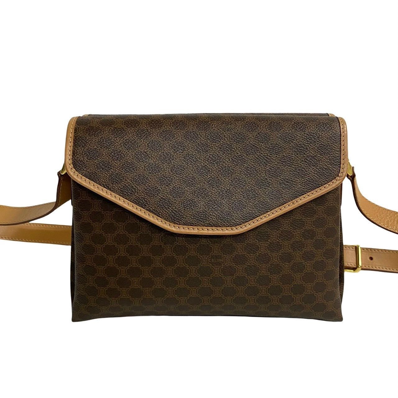 Celine Celine Shoulder Bag Brown Leather Size ONE SIZE - 4 Thumbnail
