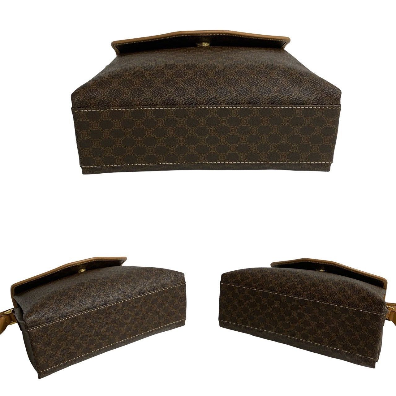Celine Celine Shoulder Bag Brown Leather Size ONE SIZE - 6 Thumbnail