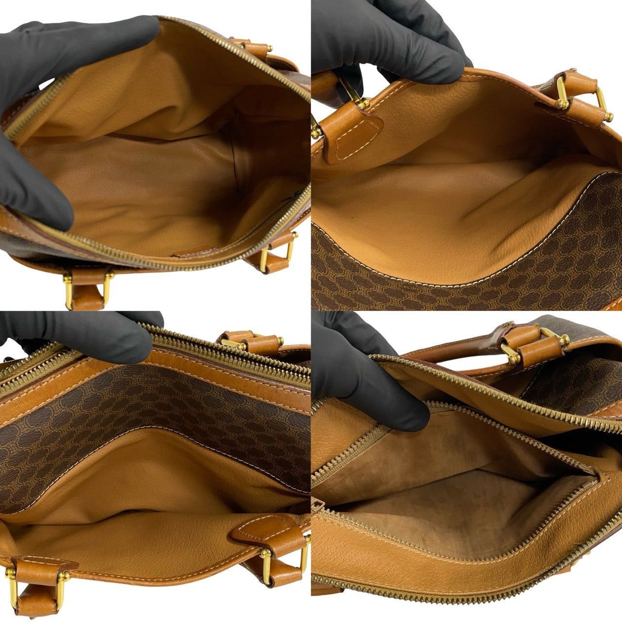 Celine Celine Handbag Brown Leather Size ONE SIZE - 8 Thumbnail