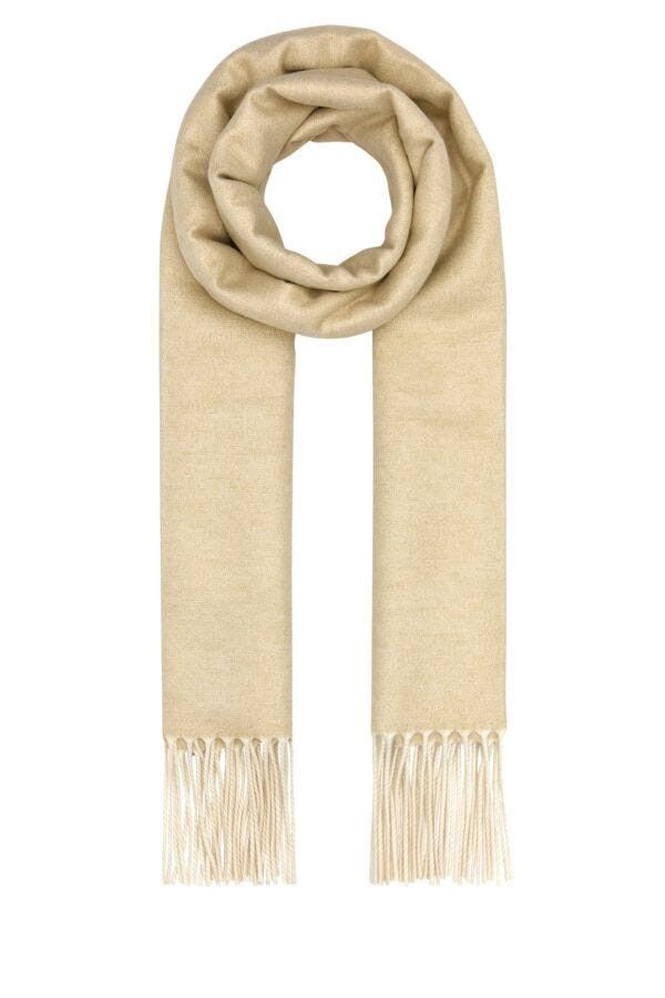 Prada Sand Silk Blend Scarf Size ONE SIZE - 3 Thumbnail