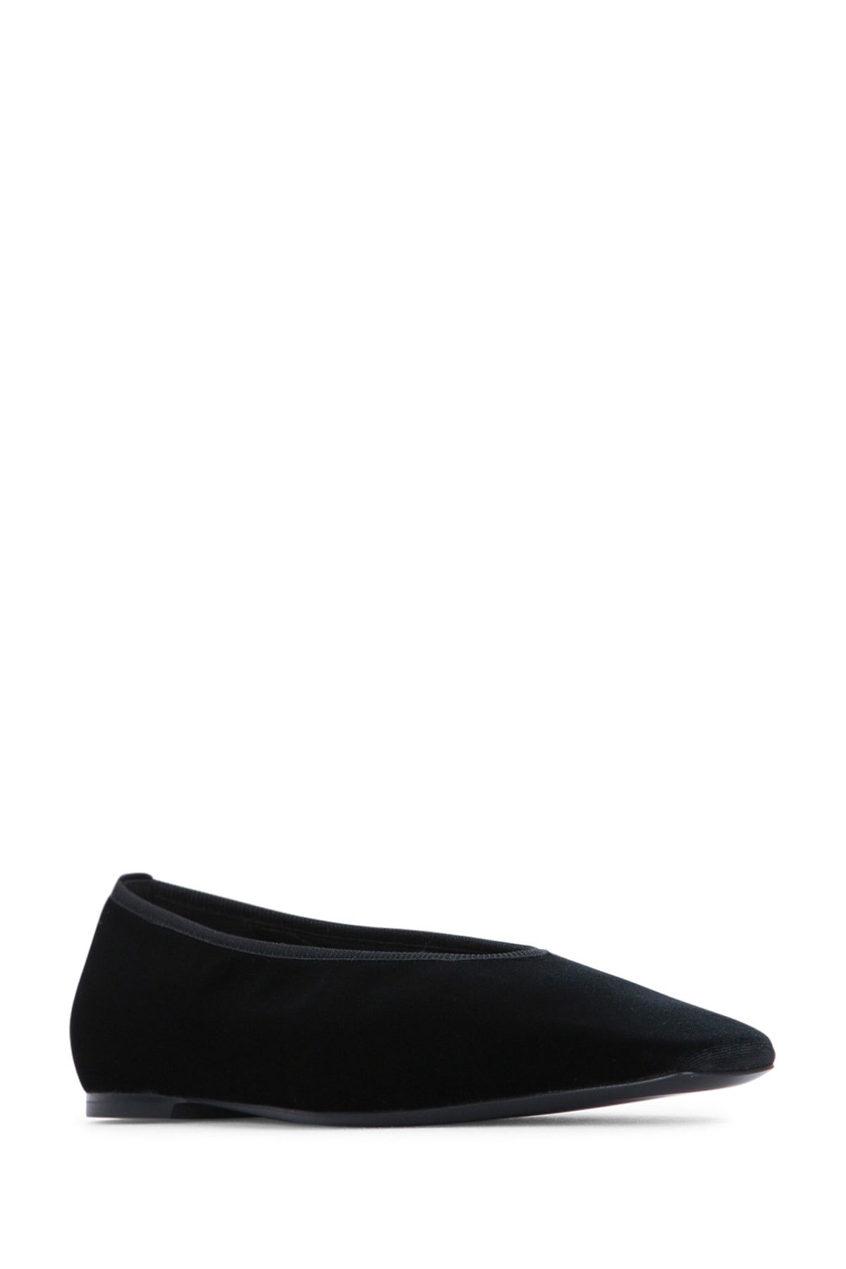 Toteme Minimalist Velvet Ballerinas Size US 6 / IT 36 - 2 Thumbnail