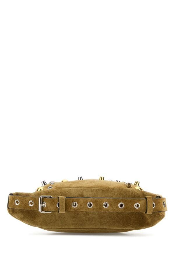 Valentino Beige Suede Nellcã´Te Belt Bag Size ONE SIZE - 5 Thumbnail