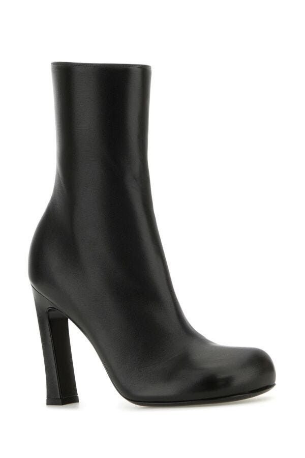 Bottega Veneta Black Leather Nico Ankle Boots Size US 7 / IT 37 - 4 Thumbnail