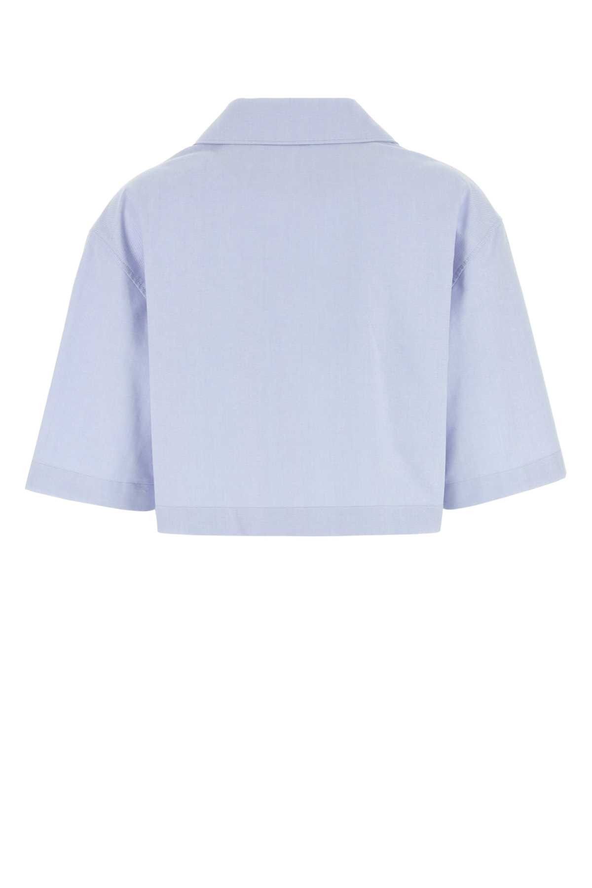 Givenchy Powder Blue Cotton Shirt Size M / US 6-8 / IT 42-44 - 2 Thumbnail