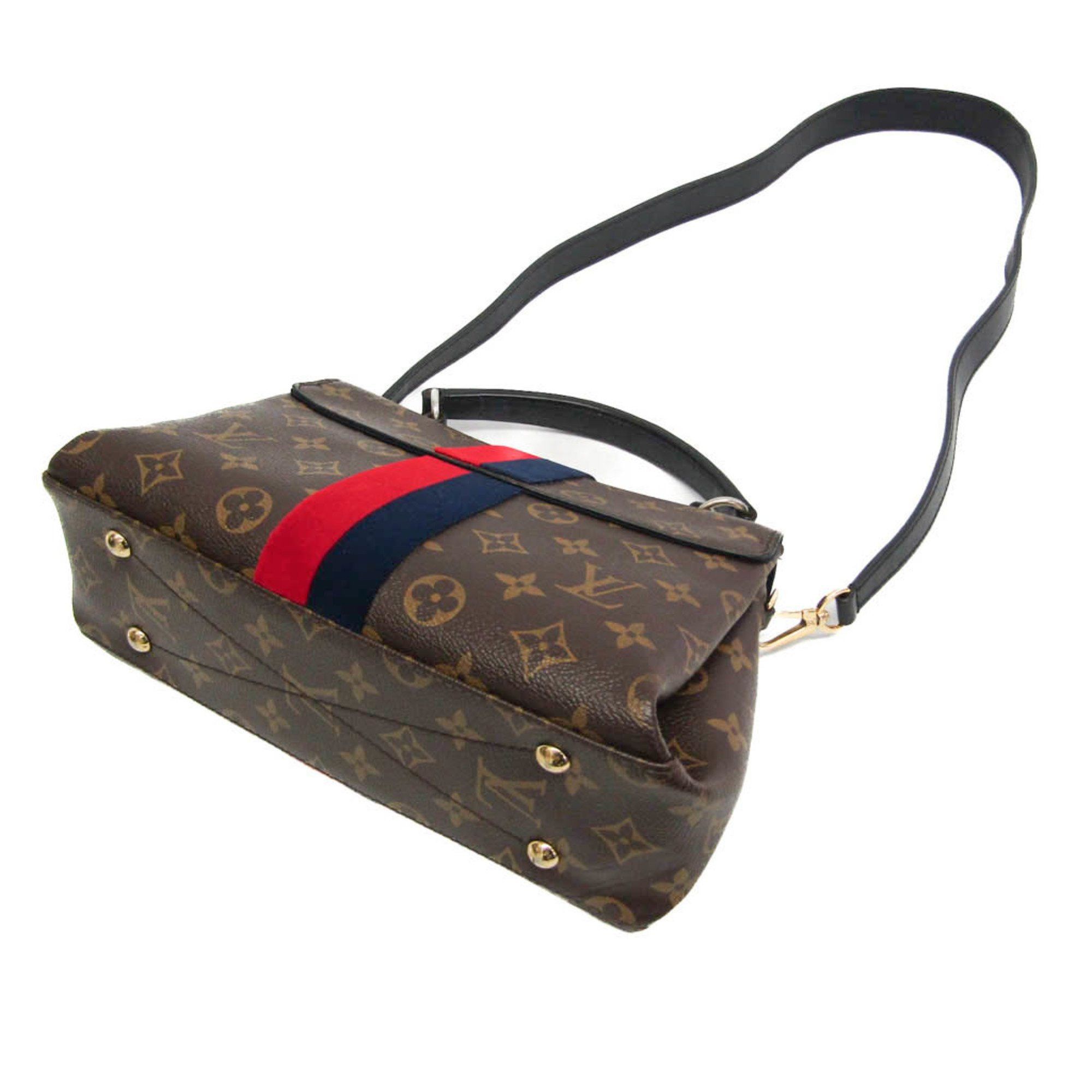Louis Vuitton Georges Brown Canvas Handbag (Pre-Owned) Size ONE SIZE - 2 Thumbnail