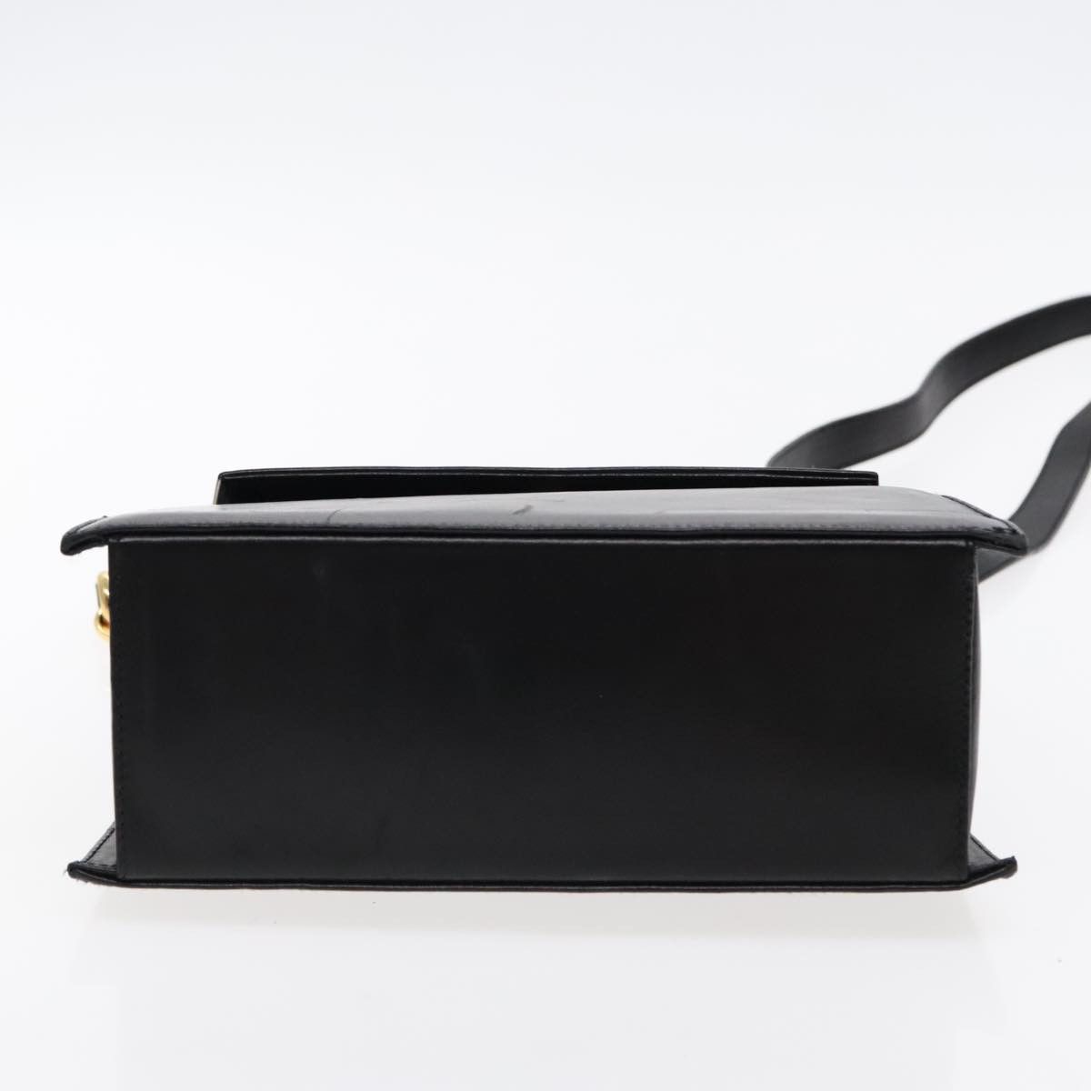 Salvatore Ferragamo Black Leather Shoulder Bag (Pre-Owned) Size ONE SIZE - 18 Thumbnail