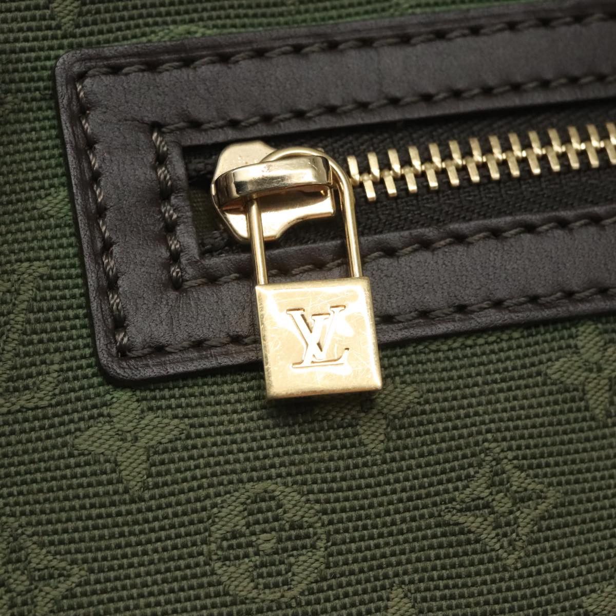 Louis Vuitton Catalina Khaki Canvas Handbag (Pre-Owned) Size ONE SIZE - 11 Thumbnail