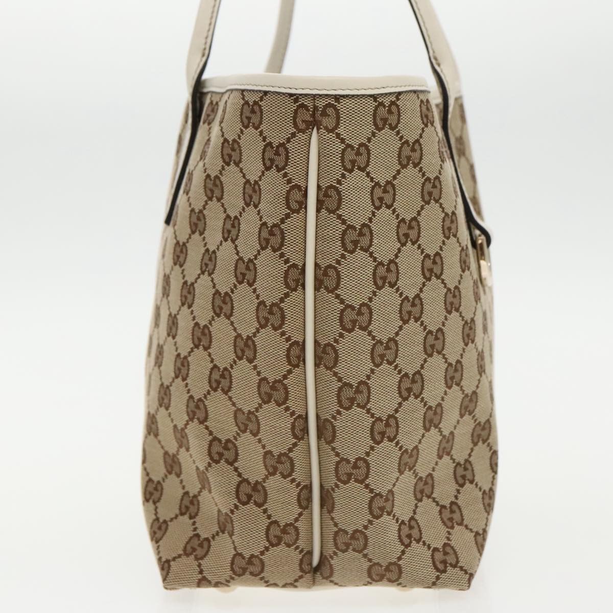 Gucci Britt Beige Canvas Tote Bag (Pre-Owned) Size ONE SIZE - 3 Thumbnail
