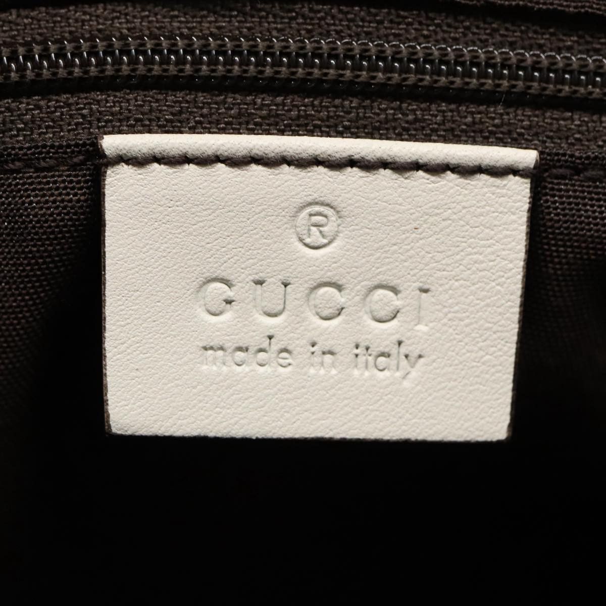 Gucci Britt Beige Canvas Tote Bag (Pre-Owned) Size ONE SIZE - 13 Thumbnail