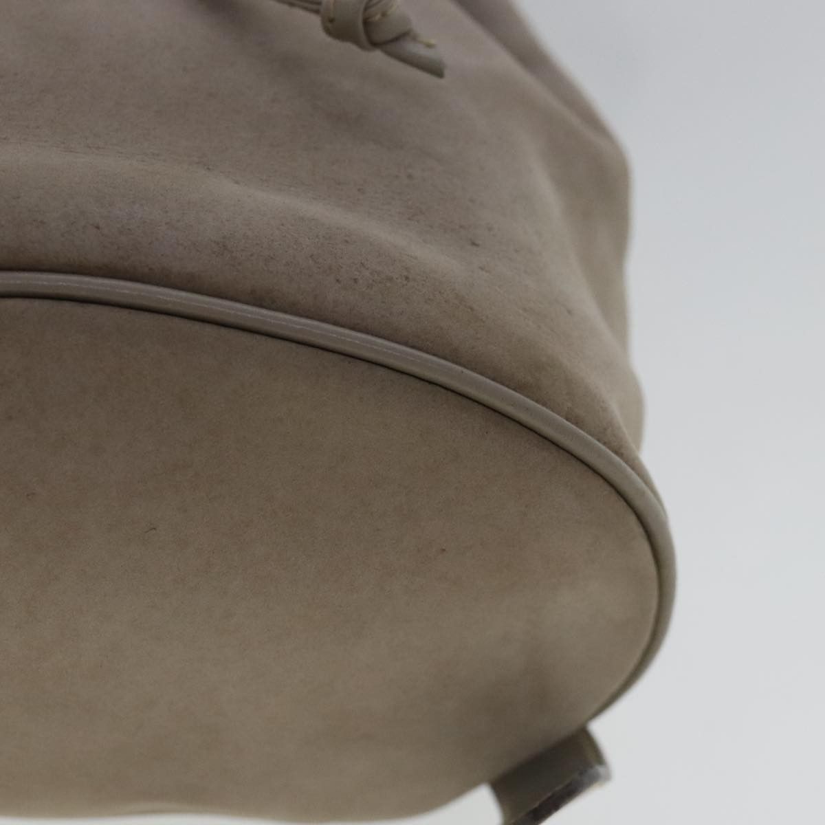 Salvatore Ferragamo Gancini Beige Suede Backpack Bag (Pre-Owned) Size ONE SIZE - 8 Thumbnail
