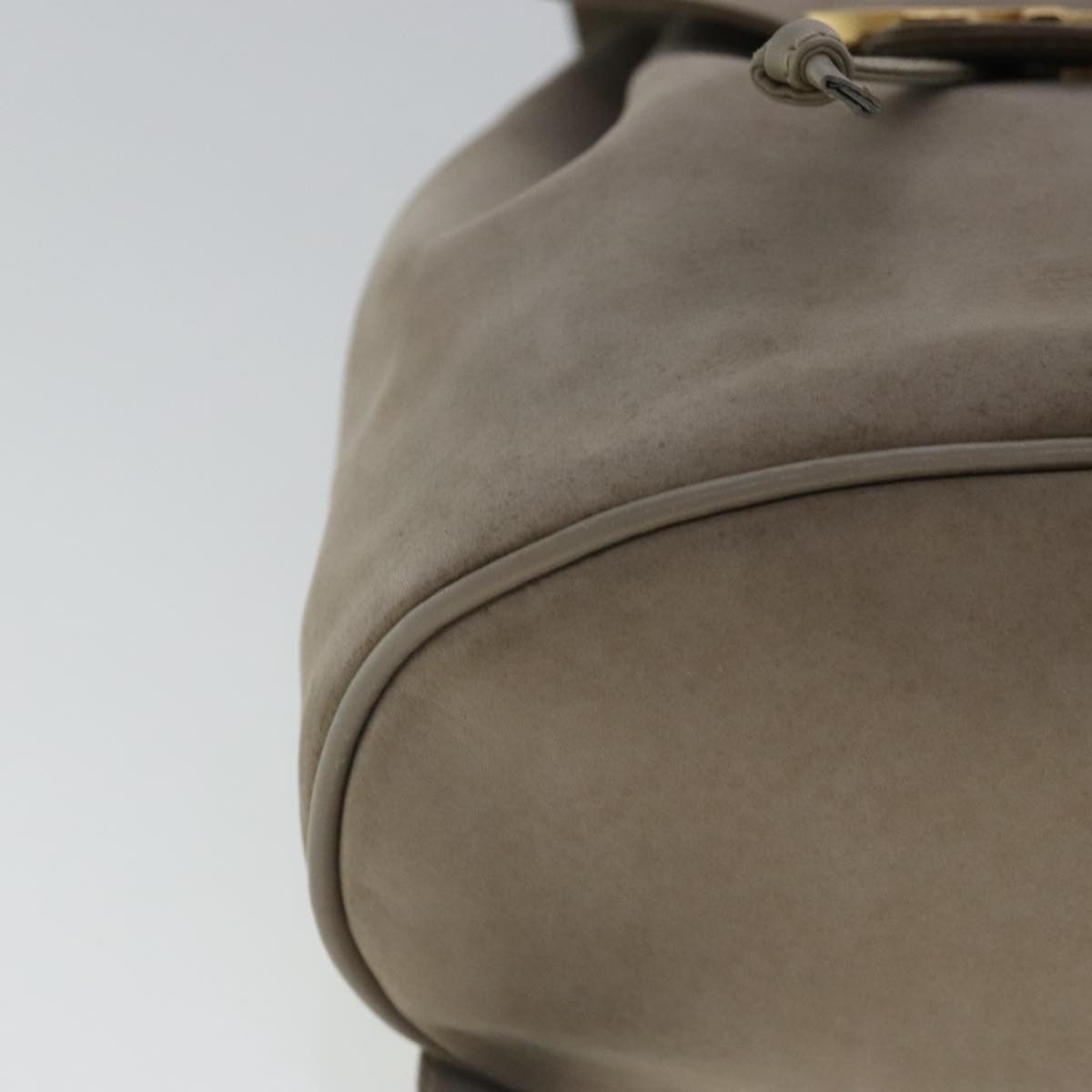 Salvatore Ferragamo Gancini Beige Suede Backpack Bag (Pre-Owned) Size ONE SIZE - 7 Thumbnail
