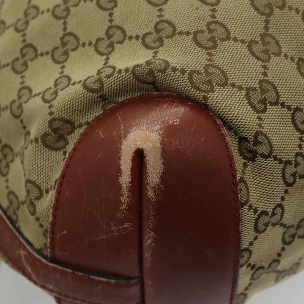 Gucci Beige Canvas Tote Bag (Pre-Owned) Size ONE SIZE - 9 Thumbnail