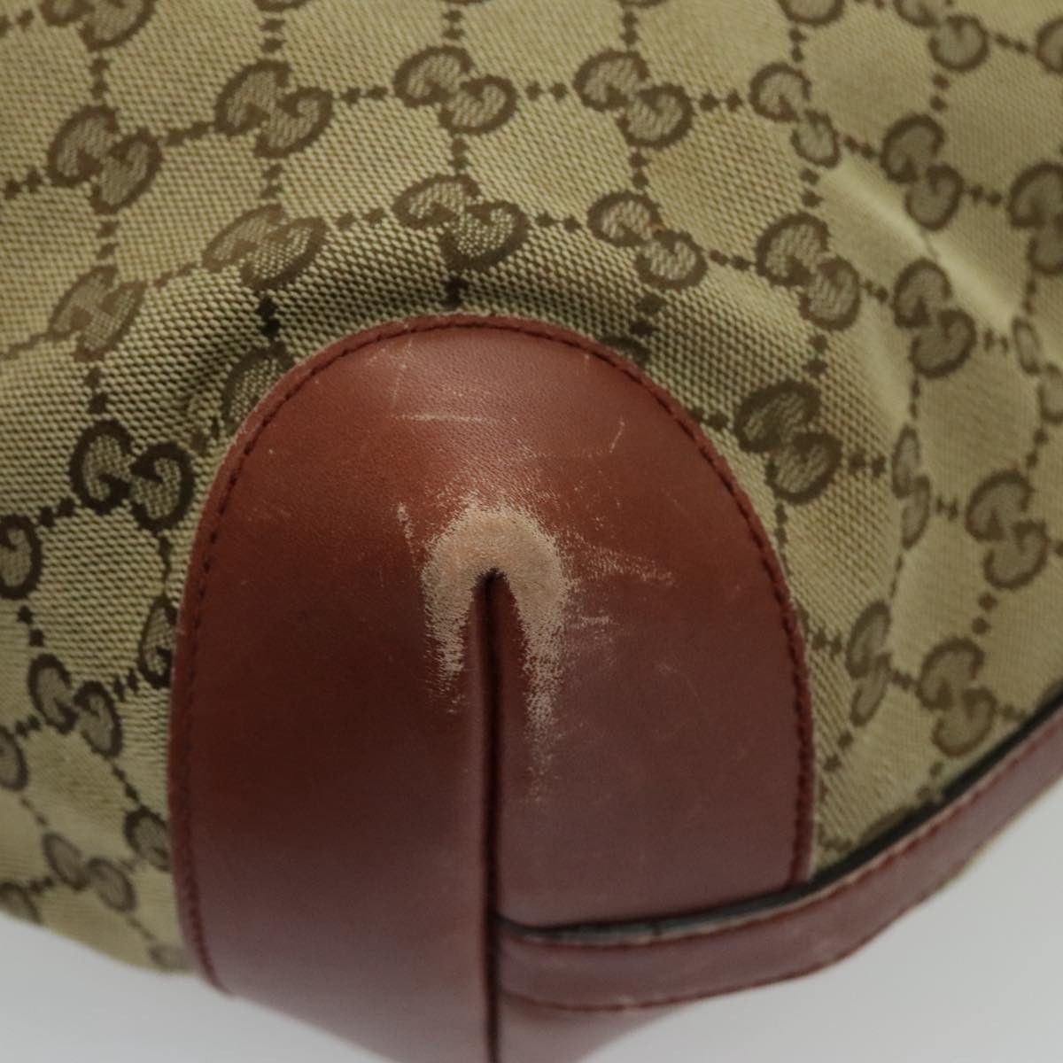 Gucci Beige Canvas Tote Bag (Pre-Owned) Size ONE SIZE - 10 Thumbnail