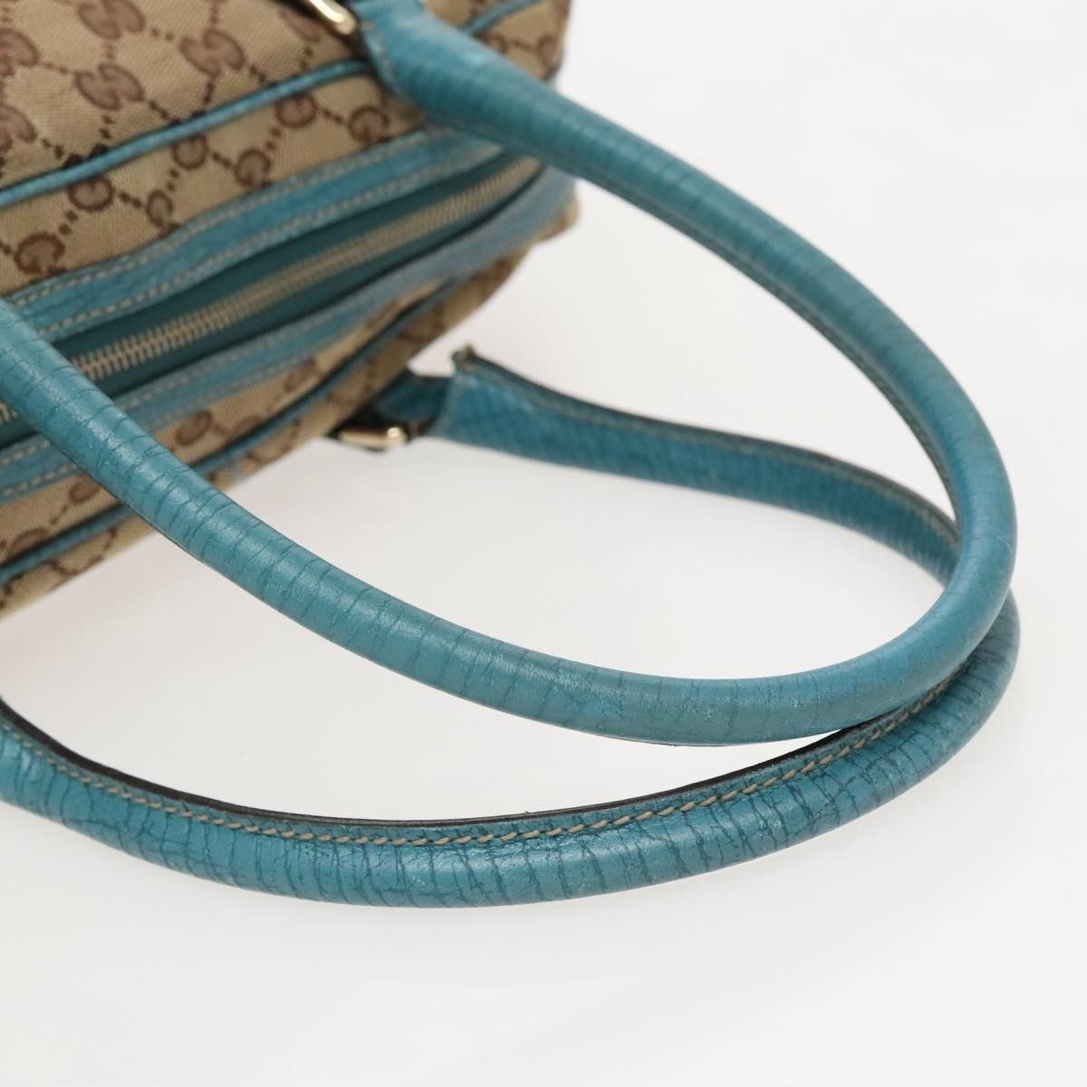 Gucci Horsebit Beige Canvas Tote Bag (Pre-Owned) Size ONE SIZE - 5 Thumbnail