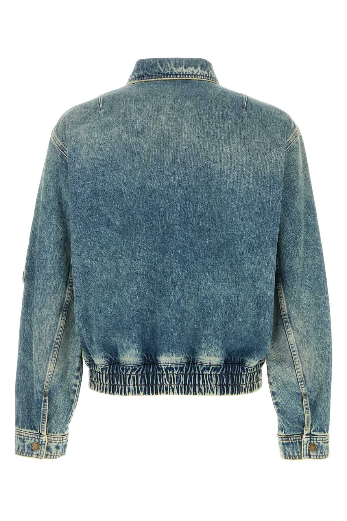 Dolce & Gabbana Denim Bomber Jacket Size US L / EU 52-54 / 3 - 2 Thumbnail