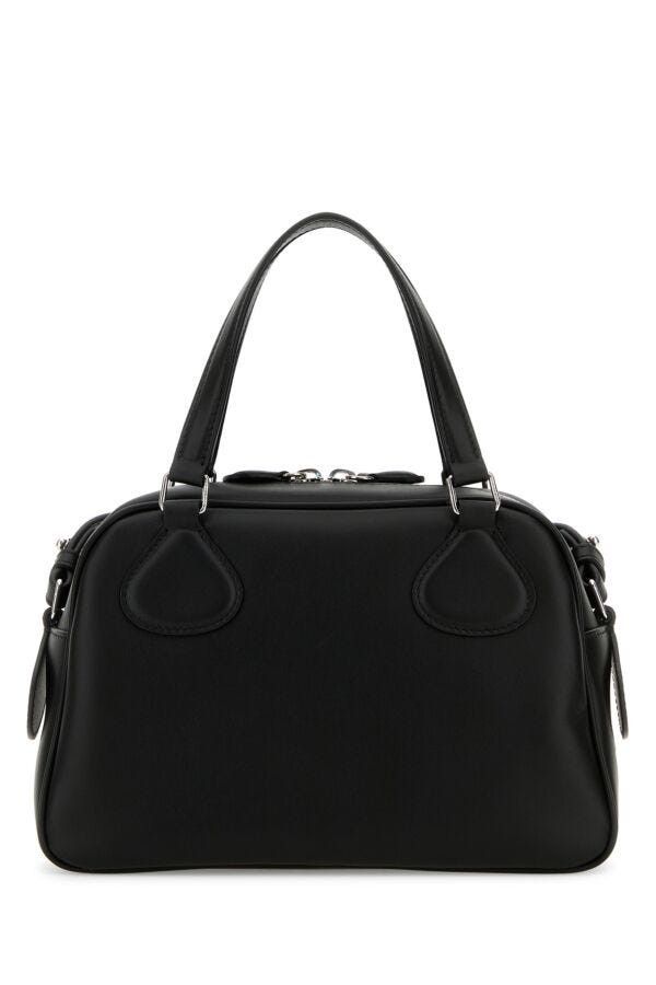 Courreges Black Leather Reedition Handbag Size ONE SIZE - 5 Thumbnail