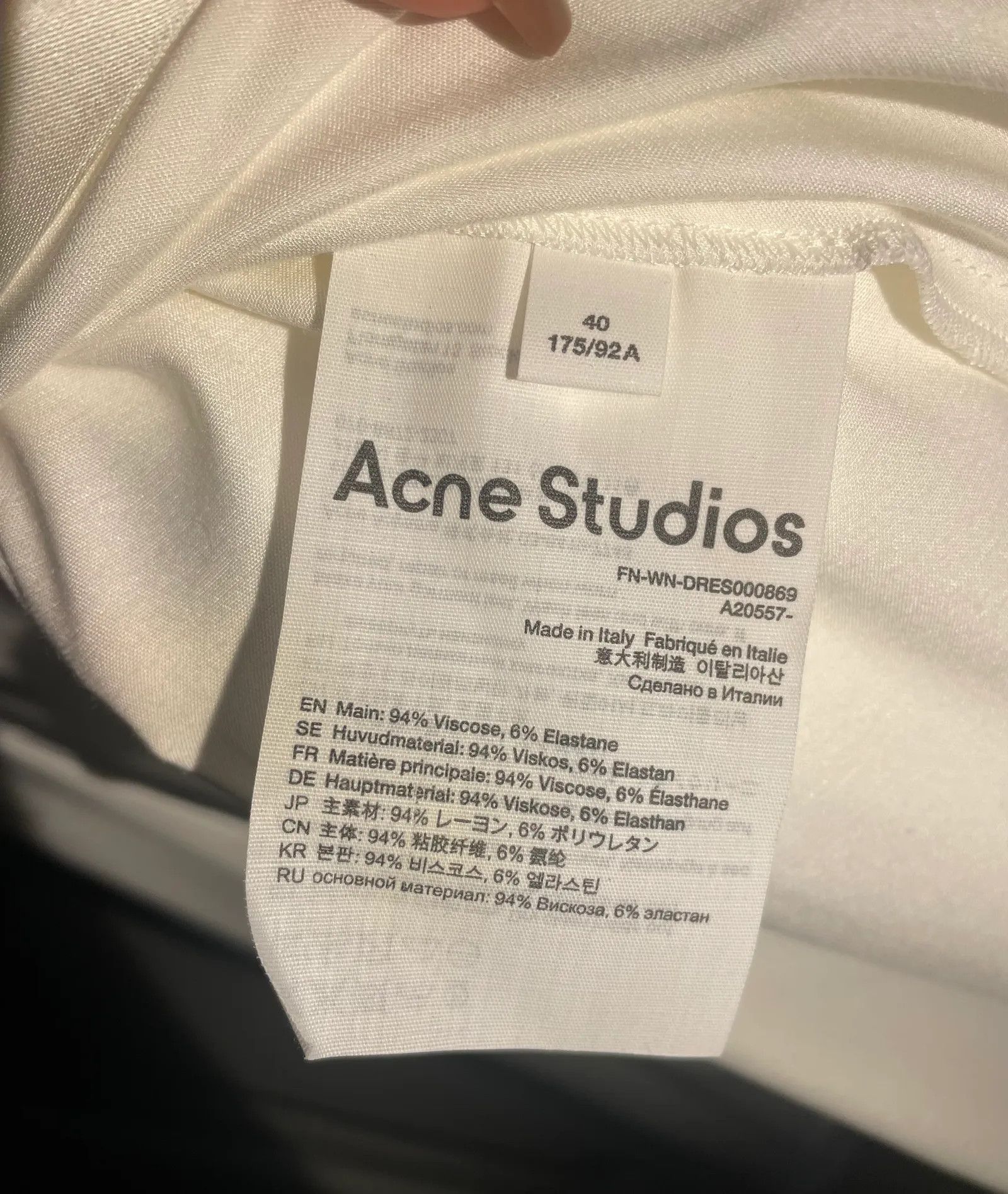 Acne Studios Acne Studios Dress Size M / US 6-8 / IT 42-44 - 3 Thumbnail