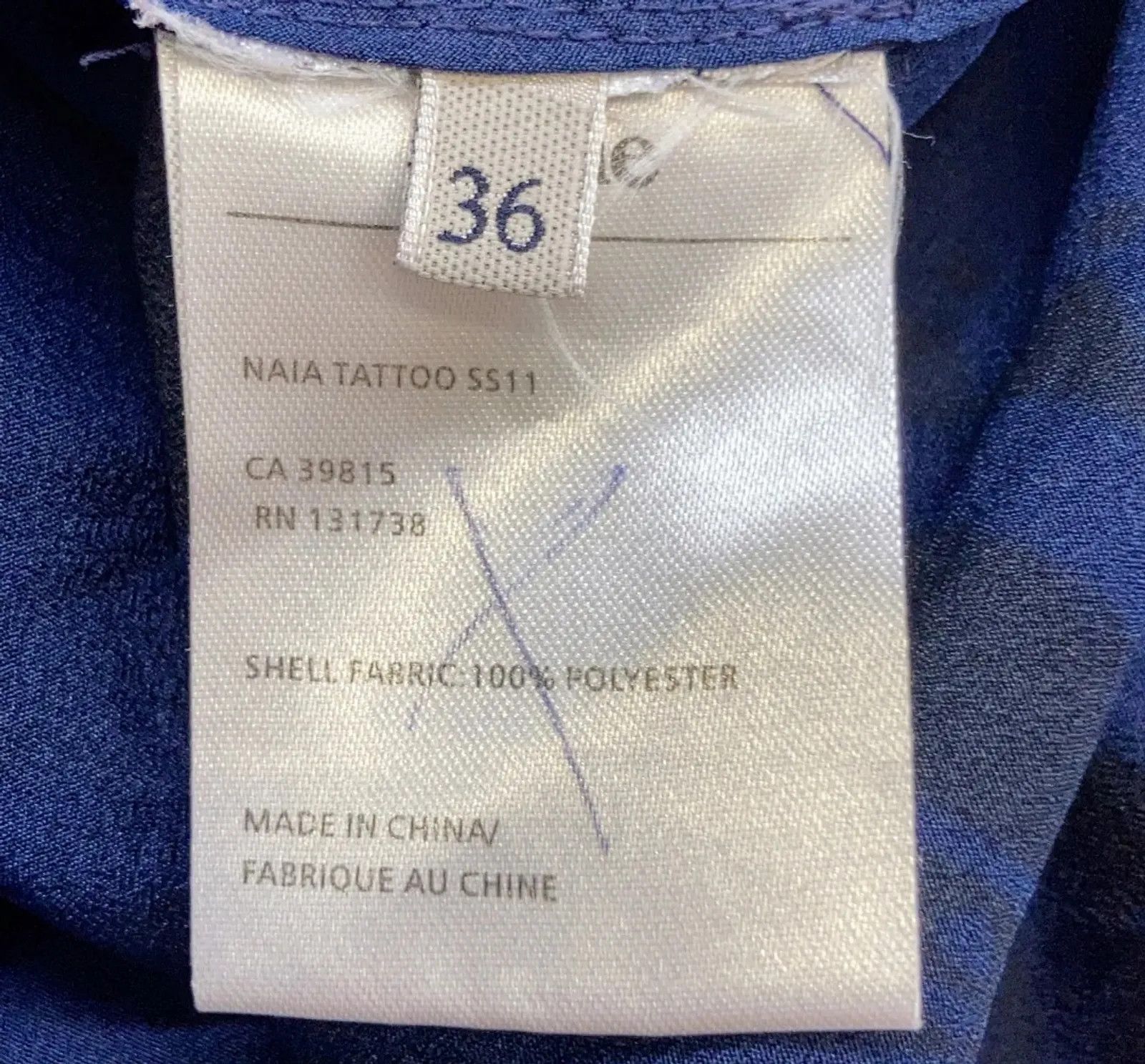 Acne Studios Acne Studios Naia Tattoo Dress Size XS / US 0-2 / IT 36-38 - 3 Thumbnail
